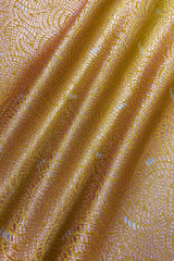 Fabric, green fabric, yellow fabric, banarasi fabric, silk fabric, woven fabric, indian fabric