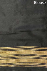 Black Sonarupa Handloom Katan Silk Banarasi Saree