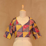 blouse, Multicolor blouse, blouse design, bridal blouse, designer blouse, silk blouse, wedding blouse, latest blouse, brocade blouse, handloom blouse,