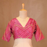 blouse, Pink blouse, blouse design, bridal blouse, designer blouse, silk blouse, wedding blouse, latest blouse, brocade blouse, handloom blouse,