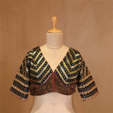 Black Designer Blouse with Hand Embellished Work