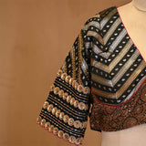 Black Designer Blouse with Hand Embellished Work