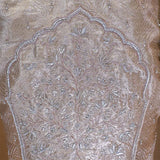 Nita Ambani Light Gold Charbagh Designer Blouse