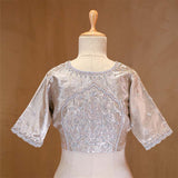 Nita Ambani Light Gold Charbagh Designer Blouse