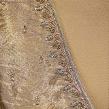 Nita Ambani Light Gold Charbagh Designer Blouse