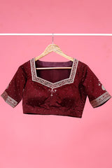 blouse, brown blouse, maroon blouse, blouse design, bridal blouse, silk blouse, wedding blouse, latest blouse, brocade blouse, handloom blouse
