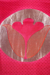 Pink Katan Silk Two Piece Salwar Suit Set