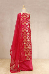 suit piece, red suit piece, dress material, wedding suit, women suit set, women suit piece