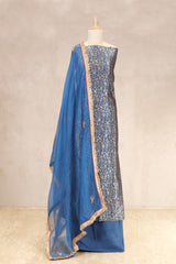 suit piece, blue suit piece, dress material, wedding suit, women suit set, women suit piece