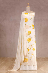 white suit set, offwhite suit set, salwar suits for wedding, dress material, wedding suit, women suit set, women suit piece