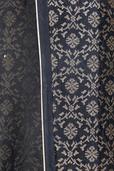 Black Banarasi Salwar Suit with Embellished Organza Dupatta