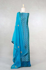 Blue suit set, salwar suits for wedding, dress material, wedding suit, women suit set, women suit piece