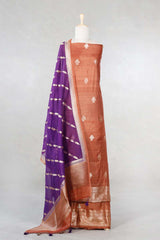 rust suit set, brown suit set, salwar suits for wedding, dress material, wedding suit, women suit set, women suit piece