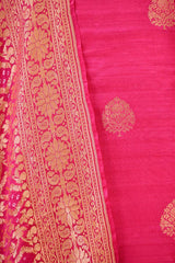 Pink Salwar Suit with Bandhani Banarasi Dupatta