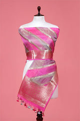 Organza Dupatta, pink dupatta, bridal dupatta, Dupatta for women