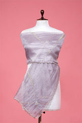 Organza Dupatta, Lilac dupatta, bridal dupatta, Dupatta for women