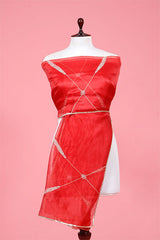 Organza Dupatta, Red dupatta, bridal dupatta, Dupatta for women