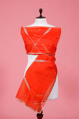 Organza Dupatta, orange dupatta, red dupatta, bridal dupatta, Dupatta for women