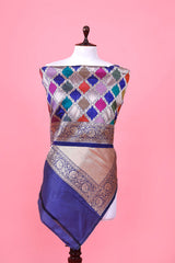 Banarasi Dupatta, blue Dupatta, Bridal Dupatta, Dupatta for women, Dupatta Design
