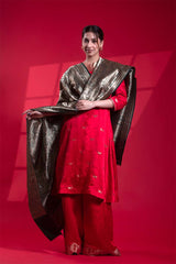 Banarasi Dupatta, Green Dupatta, Bridal Dupatta, Dupatta for women, Dupatta Design