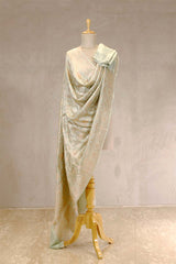 Banarasi Dupatta, Sage Green Dupatta, Bridal Dupatta, Dupatta for women, Dupatta Design
