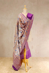 Banarasi Dupatta,Violet Dupatta, Bridal Dupatta, Dupatta for women, Dupatta Design