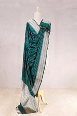 Banarasi Dupatta, Green Dupatta, Bridal Dupatta, Dupatta for women, Dupatta Design