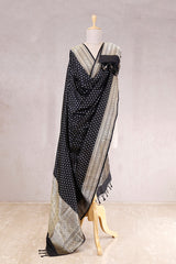 Banarasi Dupatta, Black Dupatta, Bridal Dupatta, Dupatta for women, Dupatta Design