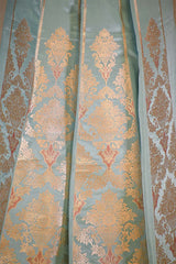 Powder Blue Bridal Lehenga With Intricate Floral Work