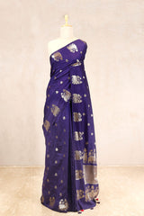 Purple saree, Banarasi Silk Saree, Banarasi saree, pure silk saree, wedding saree, party wear saree
