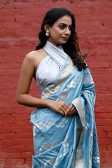 Kadhwa Handloom Katan Silk Banarasi Saree