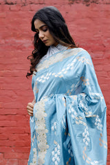 Kadhwa Handloom Katan Silk Banarasi Saree