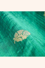Fabric, green fabric, banarasi fabric, silk fabric, brocade fabric, handloom fabric, indian fabric