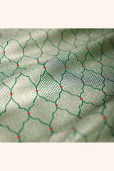 Fabric, green fabric, banarasi fabric, silk fabric, brocade fabric, handloom fabric, indian fabric