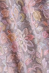 Fabric, grey fabric, banarasi fabric, Organza fabric, silk fabric, woven fabric, indian fabric