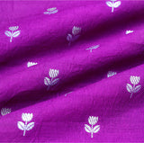 Purple Sonarupa Banarasi Chiniya Silk Fabric