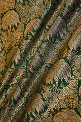 green fabric, banarasi fabric, banarasi brocade fabric, banarasi silk fabric, banarasi fabric online