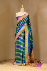 Blue saree, Tussar silk saree, khaddi saree, Banarasi saree, party wear saree, Wedding Saree