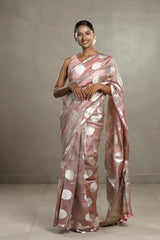 Mauve saree, Tissue silk saree, Bollywood sari, wedding saree, party wear saree, Wedding Saree