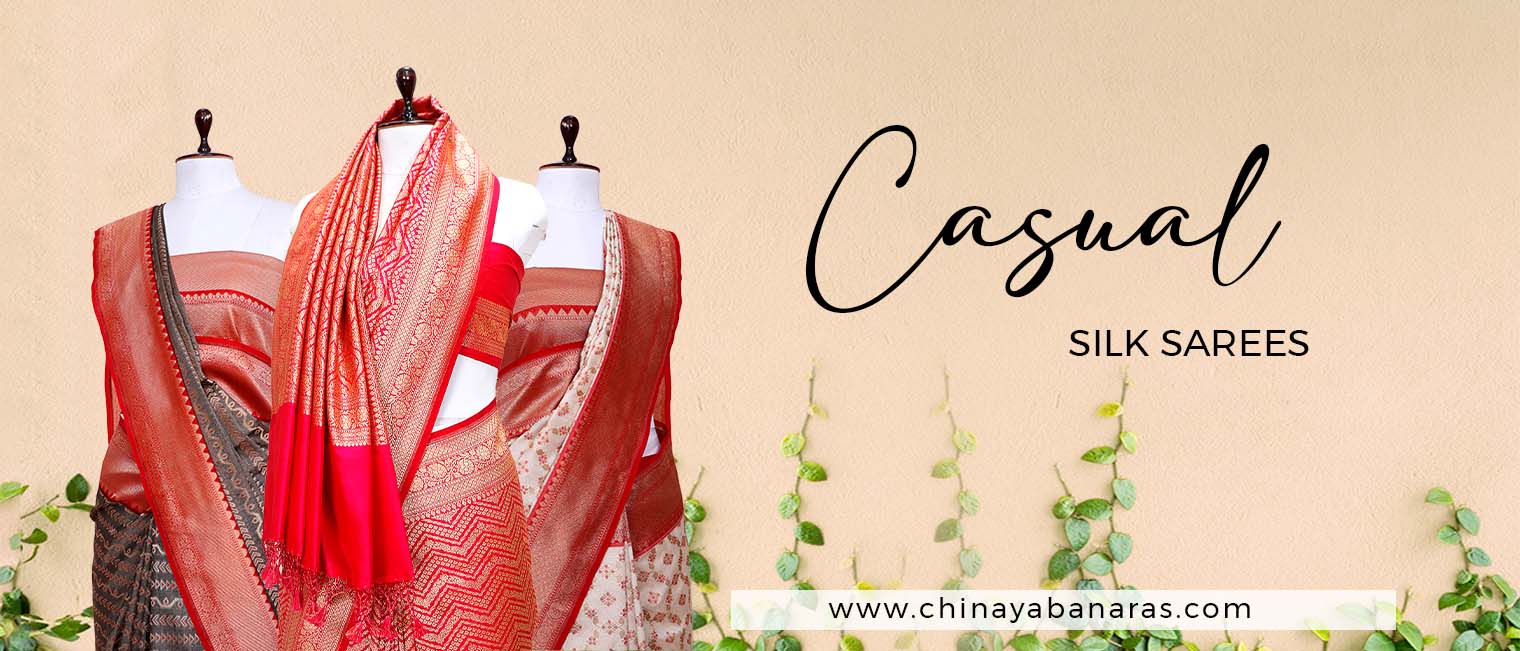 Best budget silk sarees by Chinaya Banaras