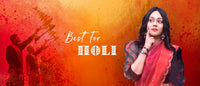 Holi 2023 | Best Sarees and Suit Dresse Materials by Chinaya Banaras