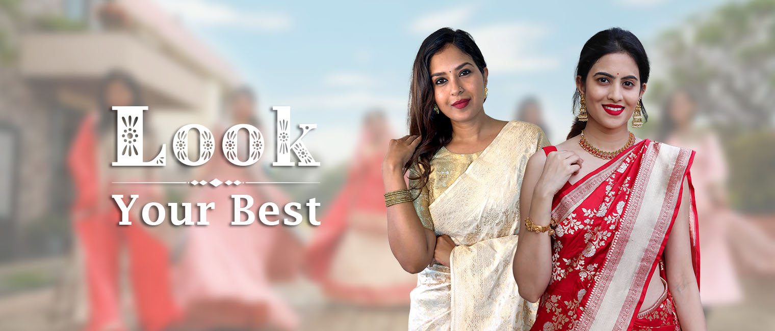 Look Your Best This Festival Season with Banarasi Silk Sarees - Chinaya Banaras
