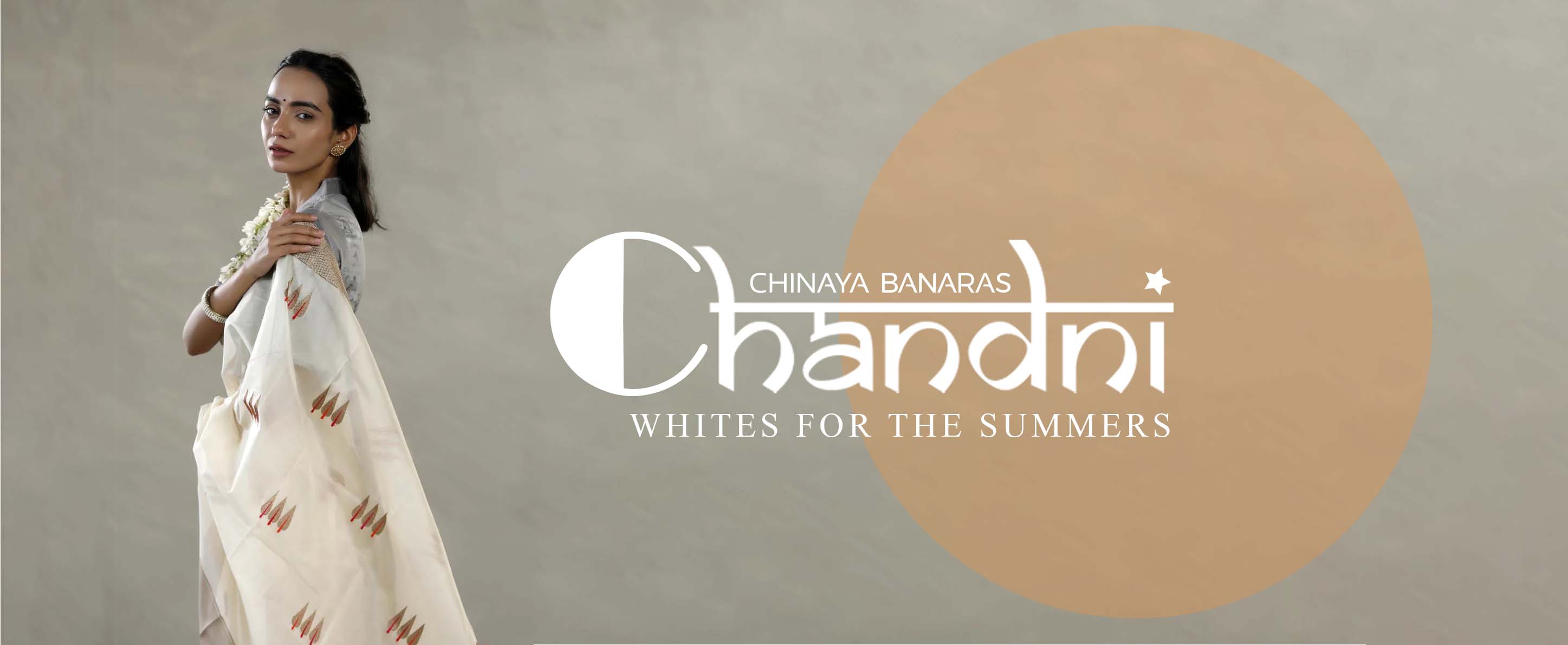 White Banarasi Saree, White Saree, Best Saree Store In Varanasi