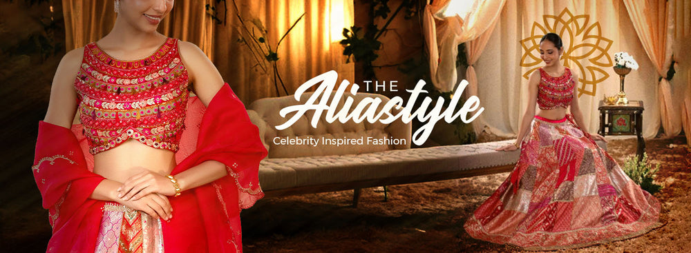 Alia Bhatt in a red wedding lehenga, bollywood wedding, bollywood saree, bollywood fashion