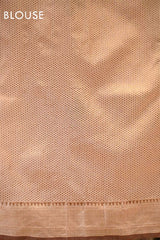 Gold Tissue Silk Saree with Resham Woven Floral Jaal