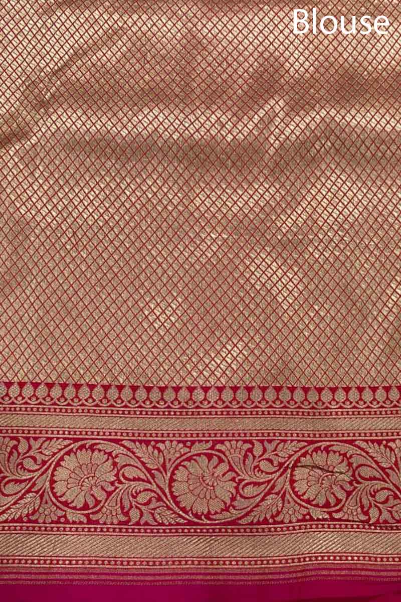 Malini Kapoor In Pink Handloom Silk Banarasi Saree