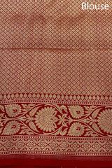 Pavitra Sagar In  Meenadar Handwoven Banarasi Katan Silk Saree