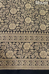 Sonarupa Floral Jaal Handloom Katan Silk Banarasi Saree