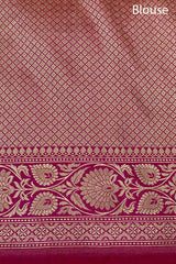Pavitra Sagar In  Meenadar Handwoven Banarasi Katan Silk Saree
