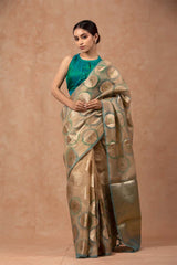 Silk saree, Semi silk saree, Blue Saree, Party wear saree, Wedding Saree